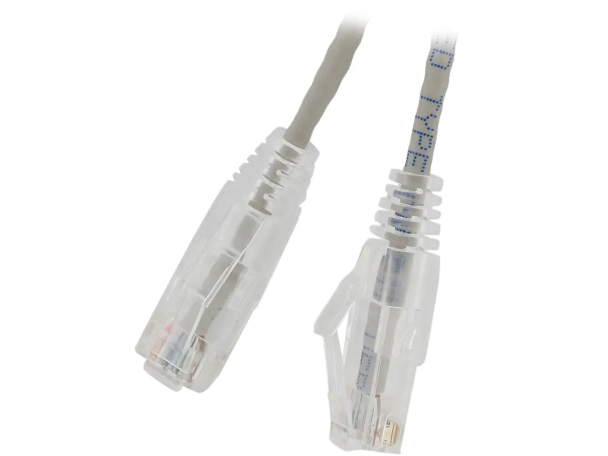 Nippon Labs Nippon Labs SLCAT6-28-2GY network ethernet cable Cat 6 28 AWG 2 ft Gray 550MHz — product photo