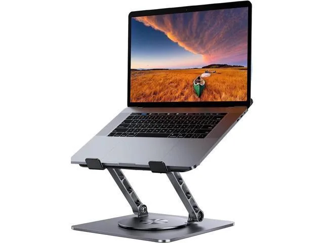 LORDWORLD LORDWORLD Adjustable Laptop Stand 360° Rotation Gray 10-17.3 — product photo