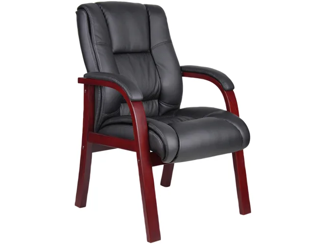 BOSS Office Products BOSS Office Products B8999-M Mid Back Wood Finished Office Furniture — product photo