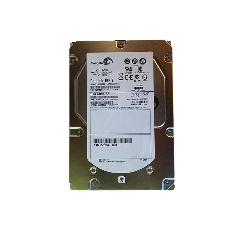 Seagate Seagate Cheetah 15K.7 300GB 15000RPM SAS 6Gb/s 16MB Cache 3.5-inch internal hard drive — product photo