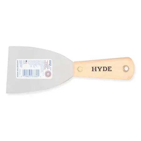 Hyde Tools 07360 joint knife with carbon steel blade and hardwood handle