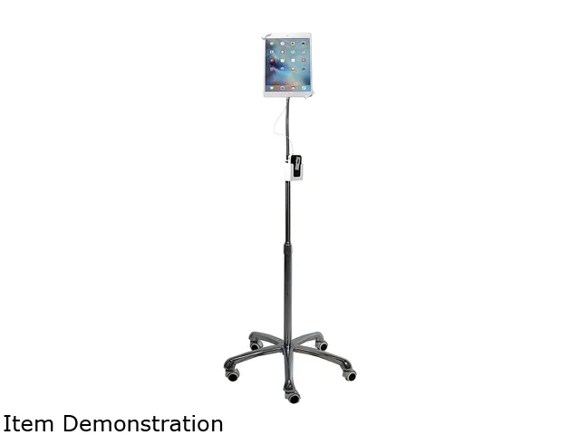CTA Digital CTA Digital PAD-SHFS Heavy-Duty Security Gooseneck Floor Stand for 7-13" Tablets — product photo