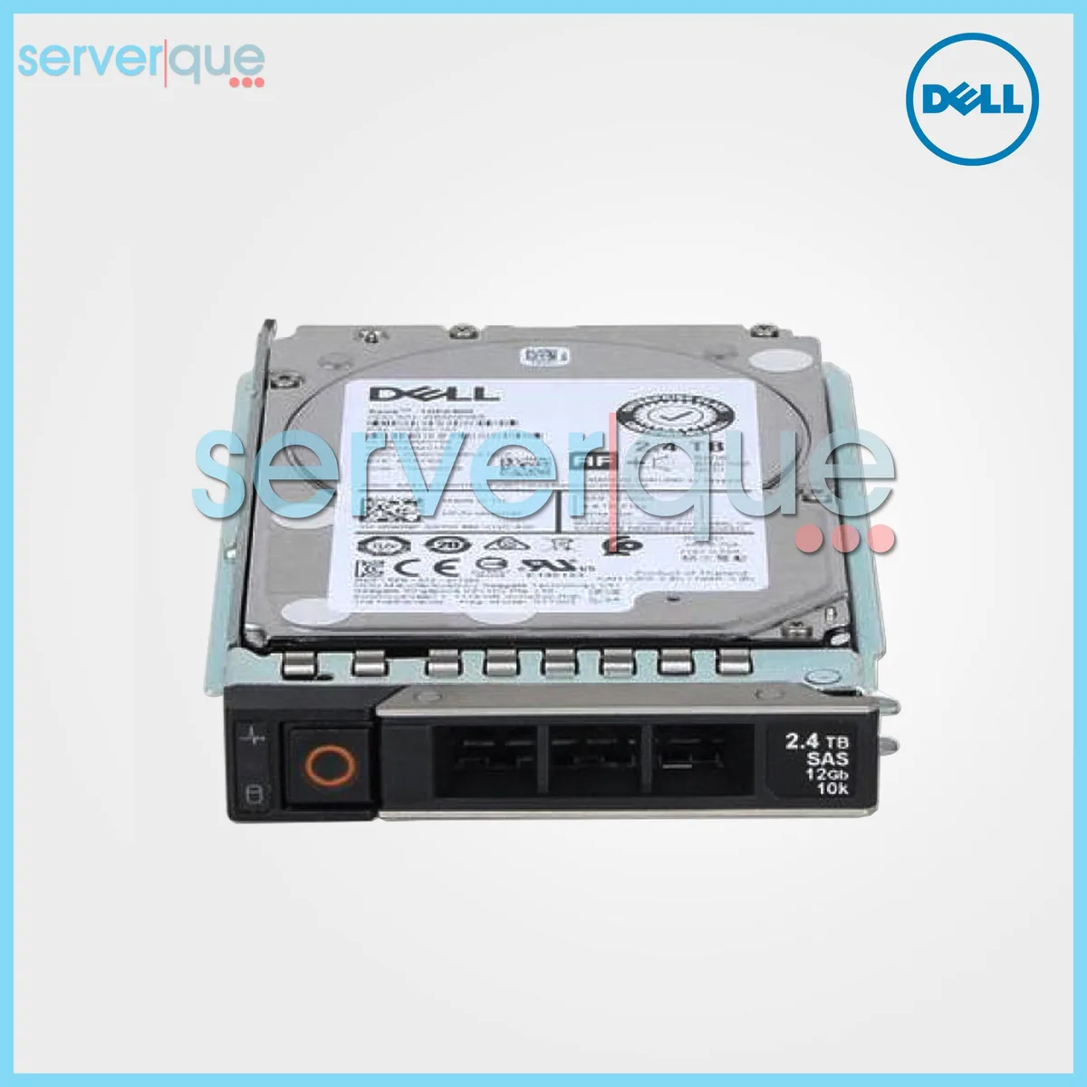DELL DELL RWR8F 2.4TB 12Gb/s 10K SAS 256MB 2.5" 512e internal hard drive — product photo