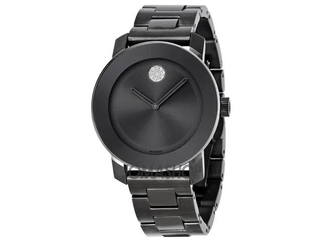 Movado Movado Bold 3600103 Grey Ion-Plated Steel Watch 40mm — product photo