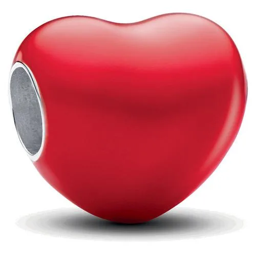 PANDORA PANDORA Colour-changing Hidden Message Heart Charm Silver — product photo