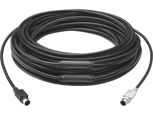 Logitech Logitech 939-001490 15m Mini-DIN-6 cable for GROUP conferencing device — product photo
