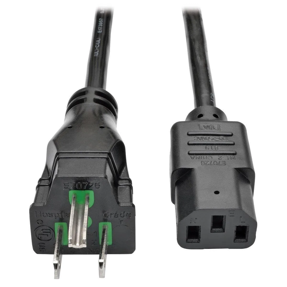 Tripp Lite Tripp Lite P006-010-HG10 10 ft Hospital-Grade Computer Power Cord 10A 18 AWG — product photo
