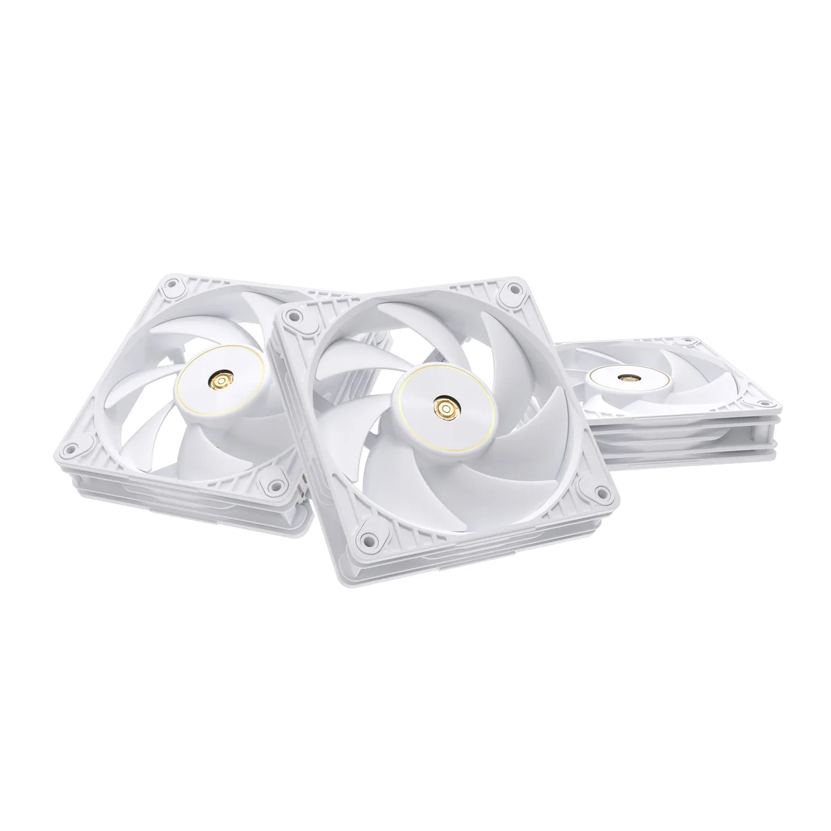 ASUS ASUS ProArt PF120 White Edition 3-Pack 120mm PWM case fan — product photo