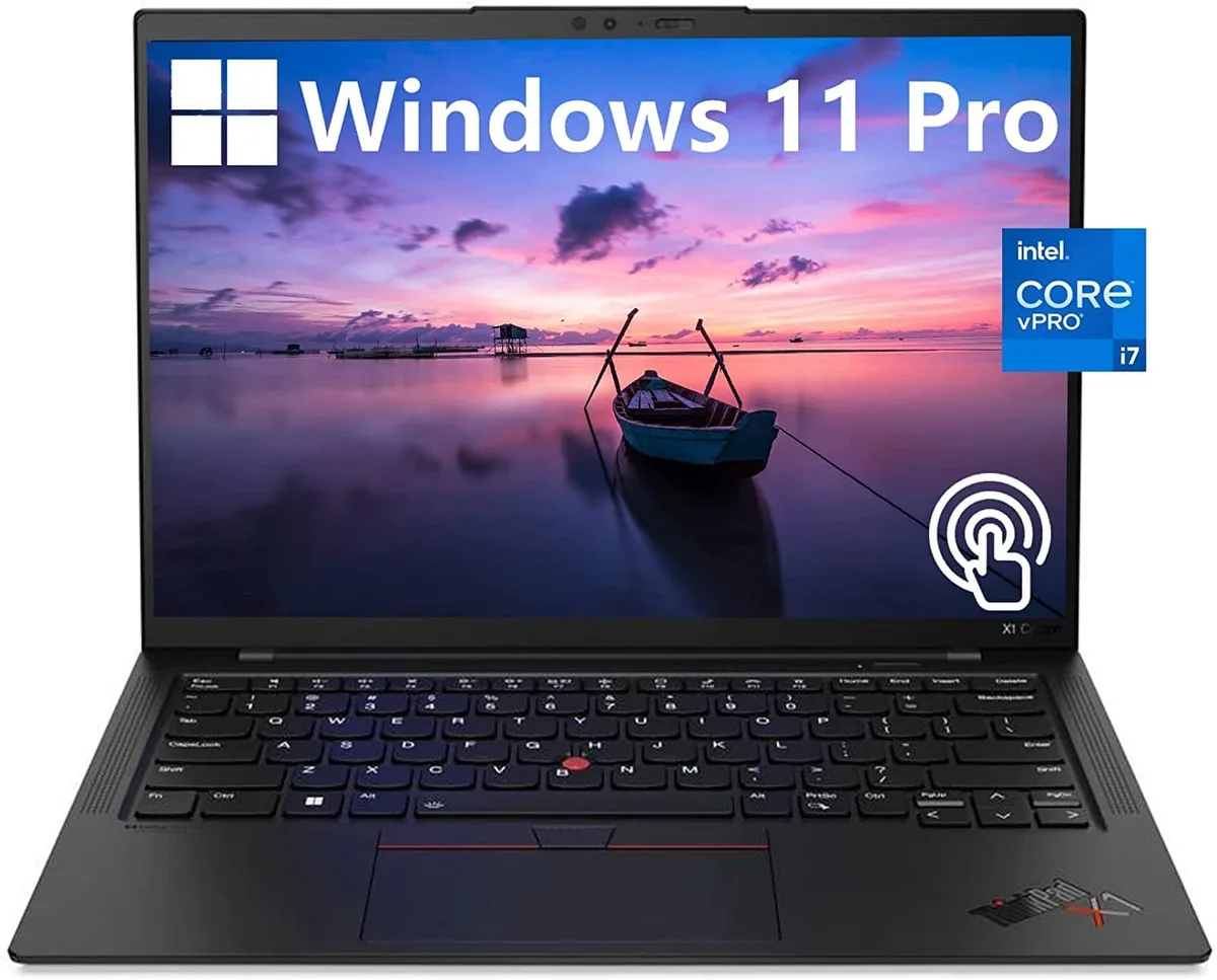 Lenovo Lenovo ThinkPad X1 Carbon Gen 10 14" Touchscreen i7-1270P 32GB 512GB Windows 11 Pro Black — product photo
