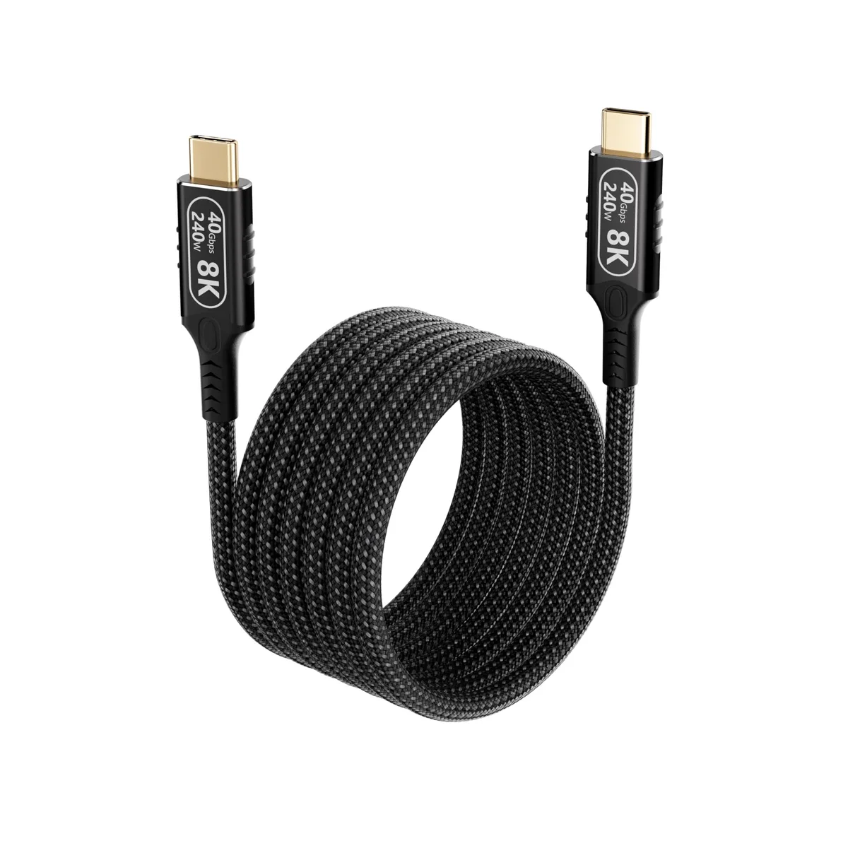 Vszerda Vszerda USB C cable 10ft 40Gbps 240W 8K 60Hz 4K 144Hz — product photo