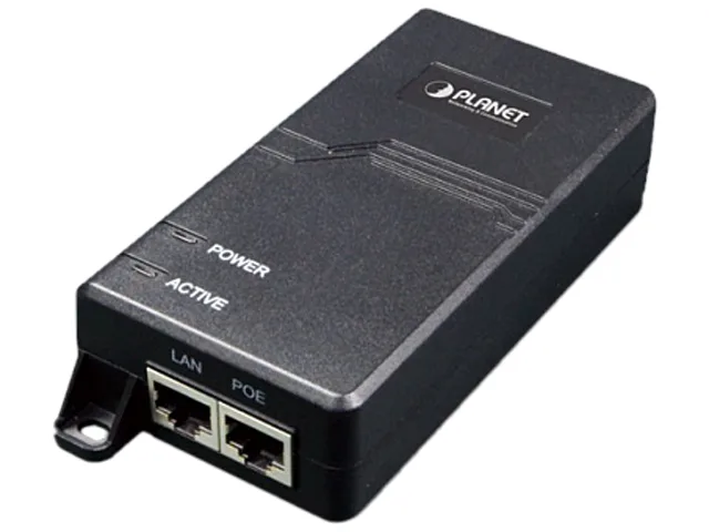 PLANET PLANET POE-164 PoE+ Injector 30W 10/100 Mbps — product photo