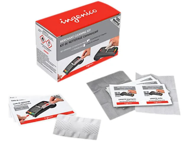 Ingenico Ingenico 296118799 Cleaning Cards ICT220 40 pack pos accessory — product photo