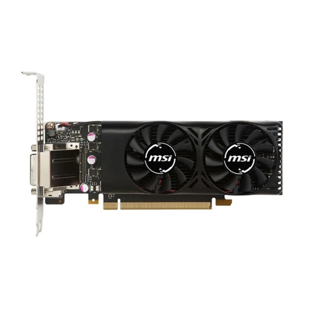 MSI MSI GeForce GTX 1050 2GT LP 128bit graphics card — product photo