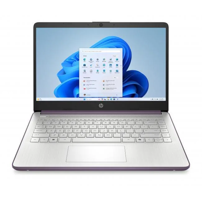HP HP 14-dq6104ds 14" HD Touchscreen Intel N150 4GB 128GB UFS Winter Lavender — product photo
