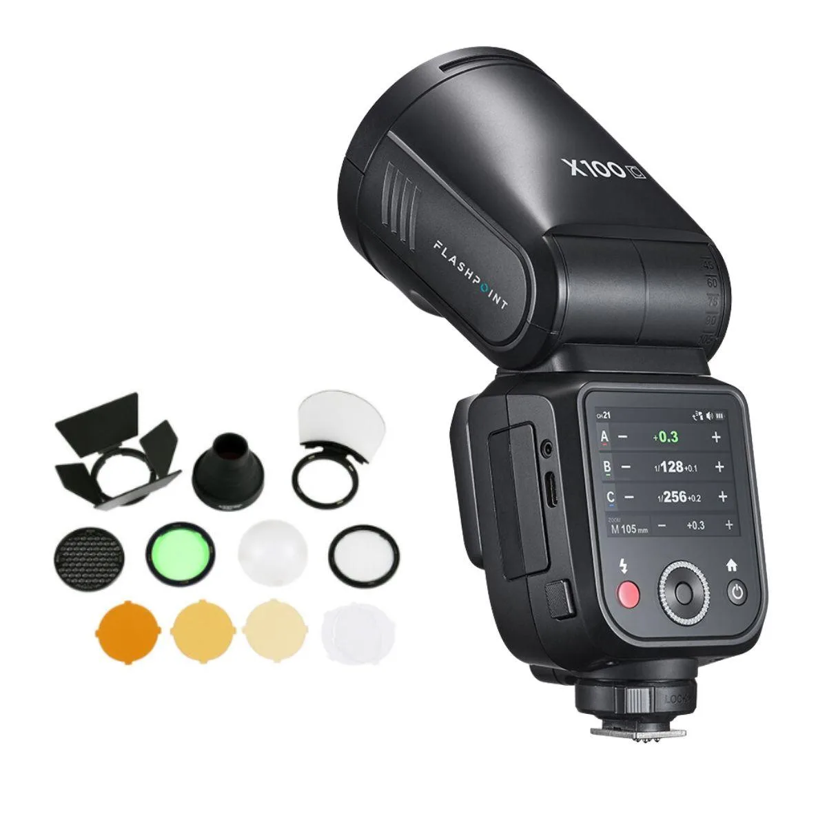 Flashpoint Brand Flashpoint X100 TTL R2 Round Head Flash Kit Canon — product photo