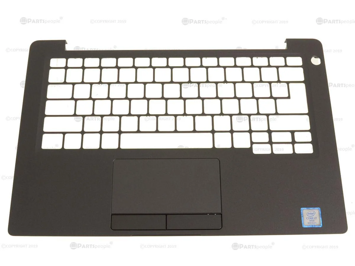 Dell Latitude 7300 palmrest with touchpad and smart card reader