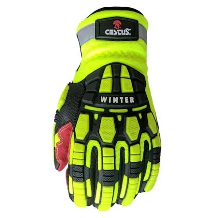 Cestus Cestus 5207 ANSI Cut A9 Winter Impact Gloves Waterproof Insulated 3XL — product photo