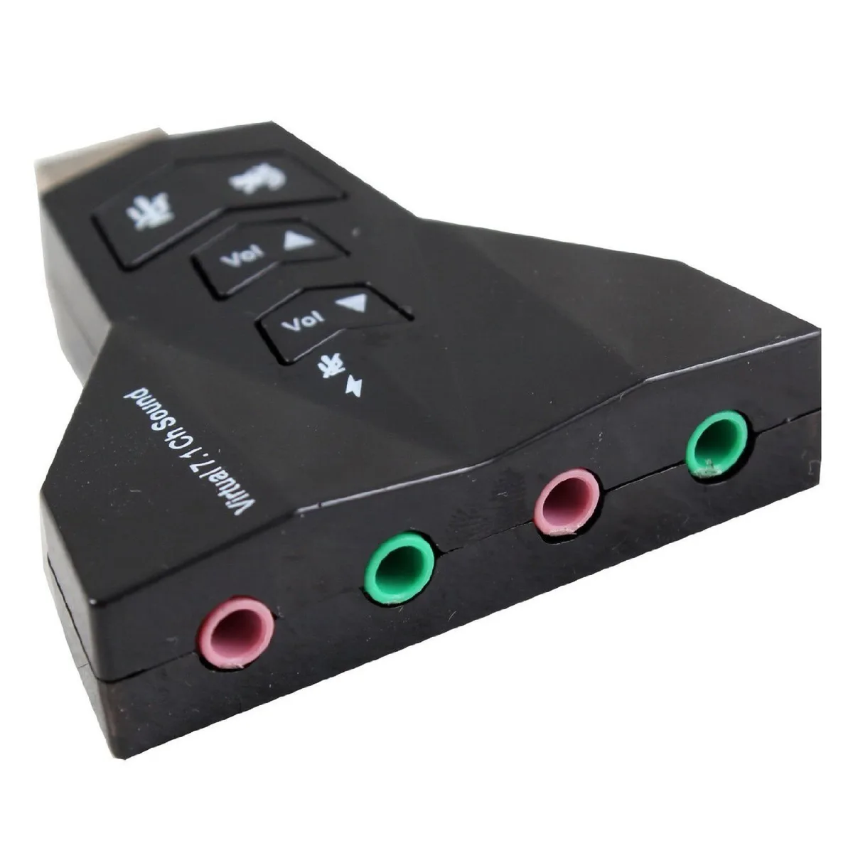 EN-Labs EN-Labs 7.1 Channel USB 2.0 External Sound Card Dual 3.5mm Jacks — product photo