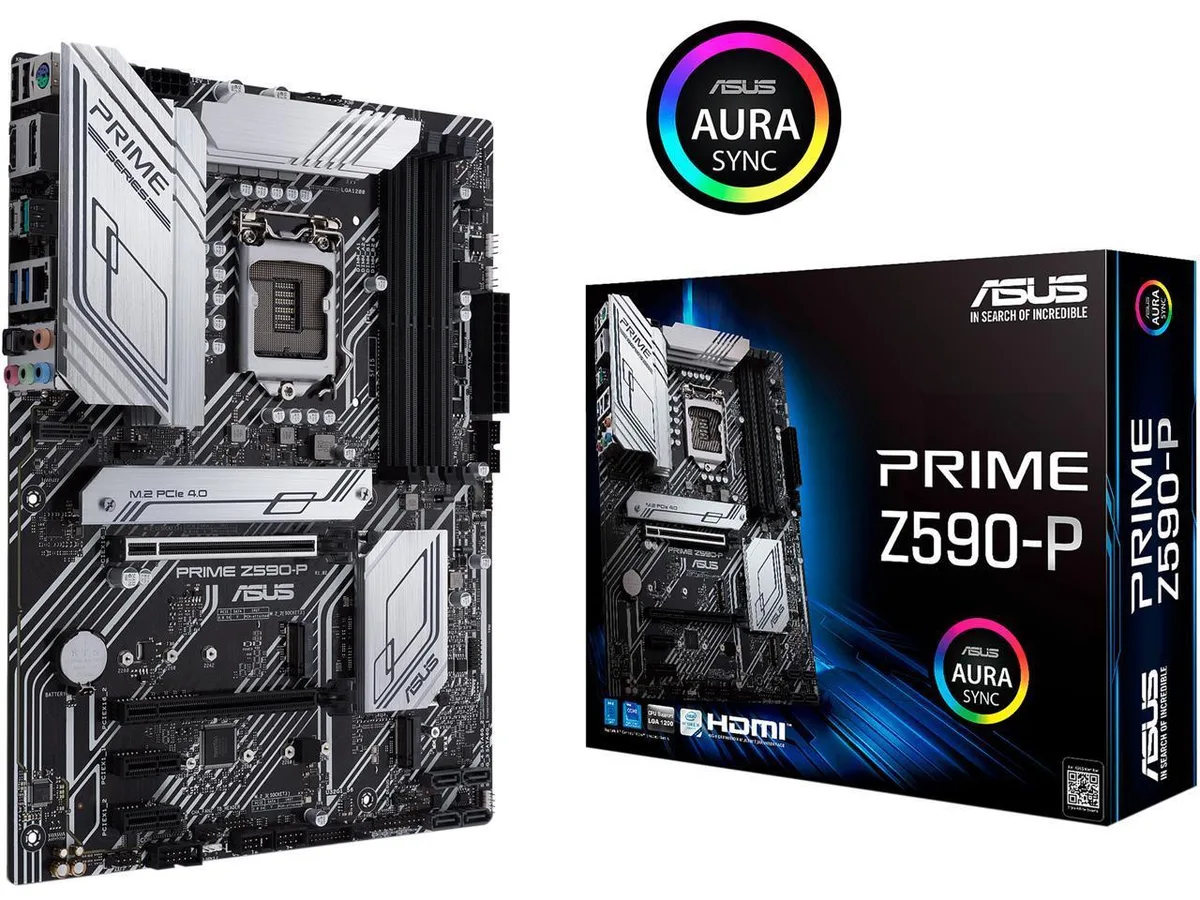 ASUS ASUS PRIME Z590-P LGA 1200 Intel motherboard — product photo