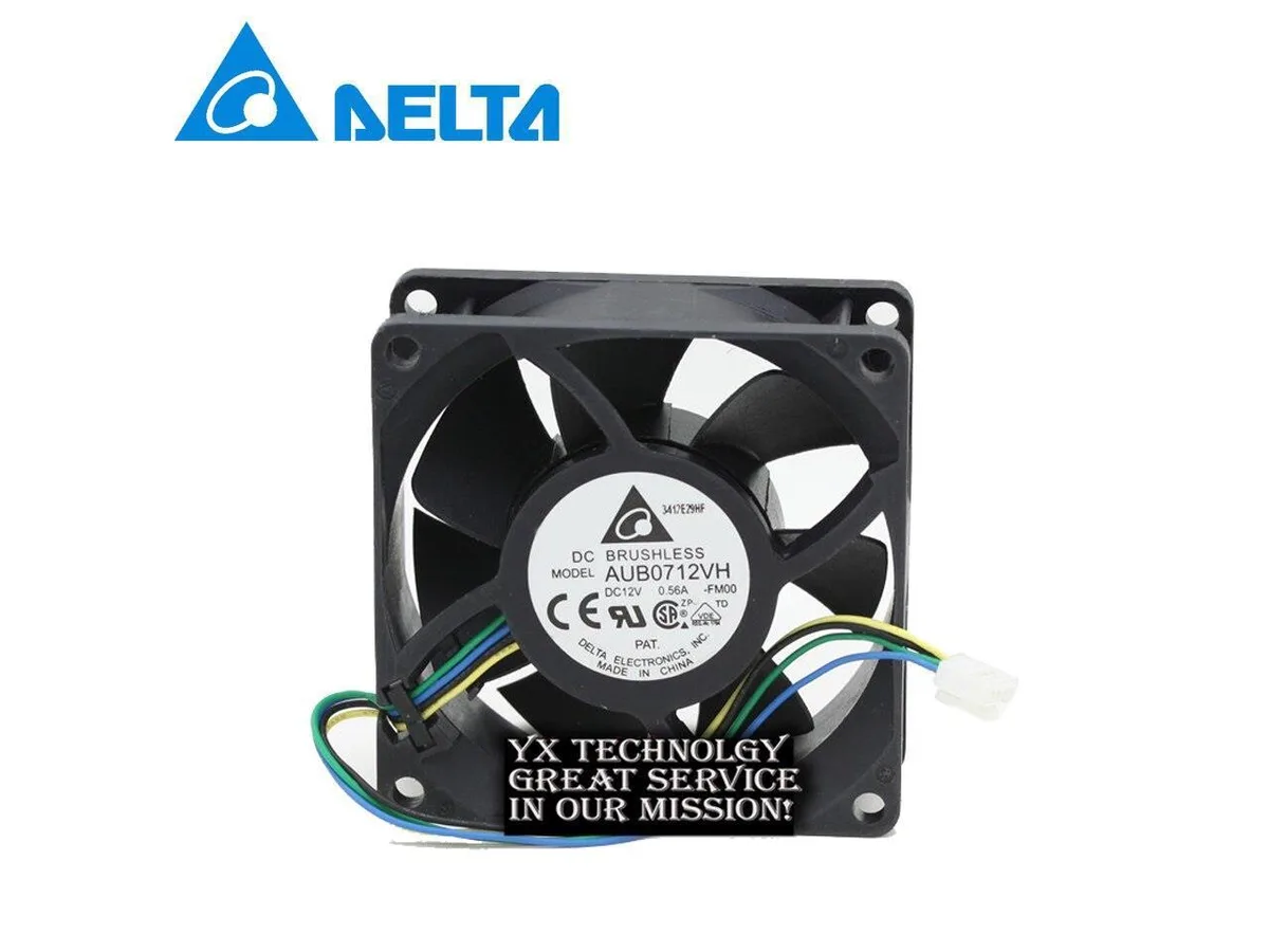 Fans Fans AUB0712VH 12V .56A 7025 4-wire PWM case fan — product photo