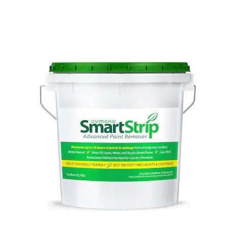 White liquid paint remover in a one-gallon bucket