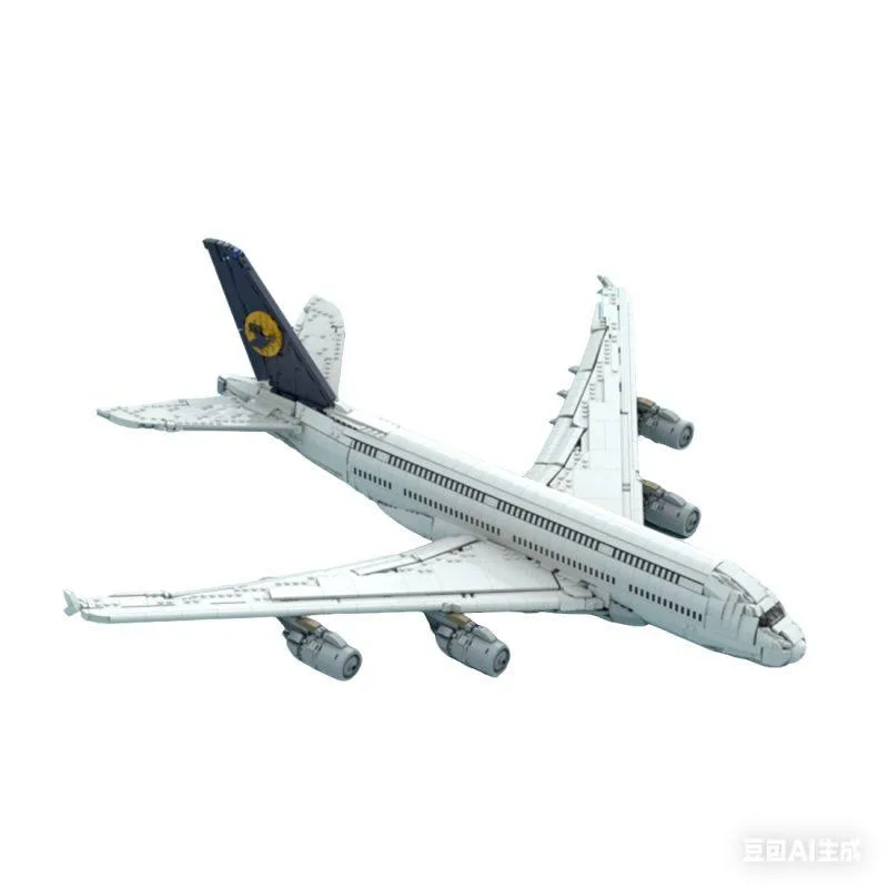 ZITIANYOUBUILD ZITIANYOUBUILD MOC-231917 Lufthansa Airbus A380 3787PCS Building Blocks Set — product photo