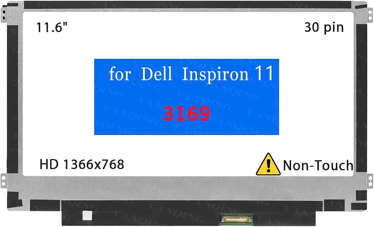 NUOLAISUN NUOLAISUN 11.6" laptop screen 1366x768 30 pin non-touch — product photo