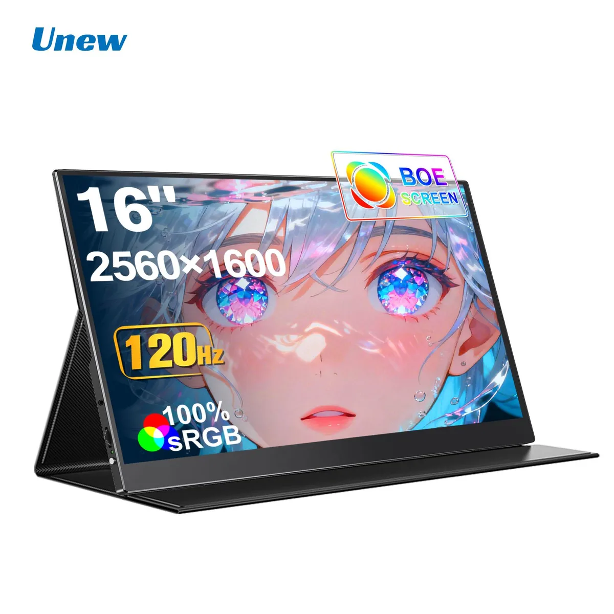 Unew Unew CX160-JH06Q1 16" 2560×1600 120Hz portable monitor — product photo