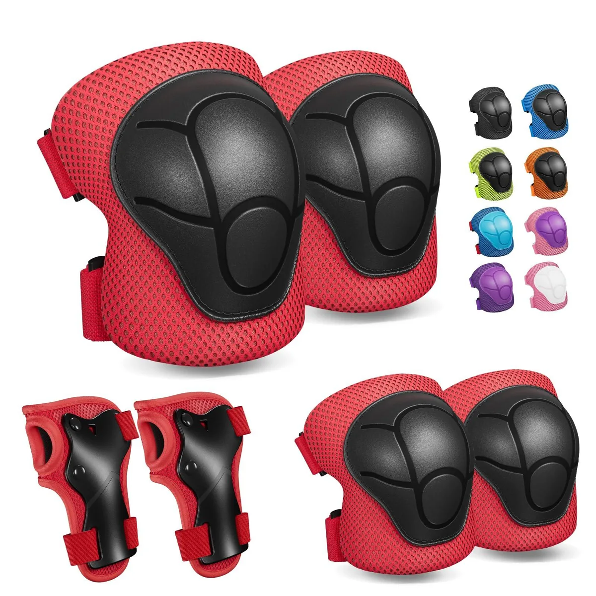  CKE CKE-0911-RED Small Red skateboard protective gear — product photo