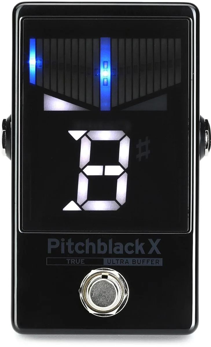 LORDWORLD LORDWORLD Pitchblack X Chromatic Guitar Pedal Tuner (PBX) — product photo