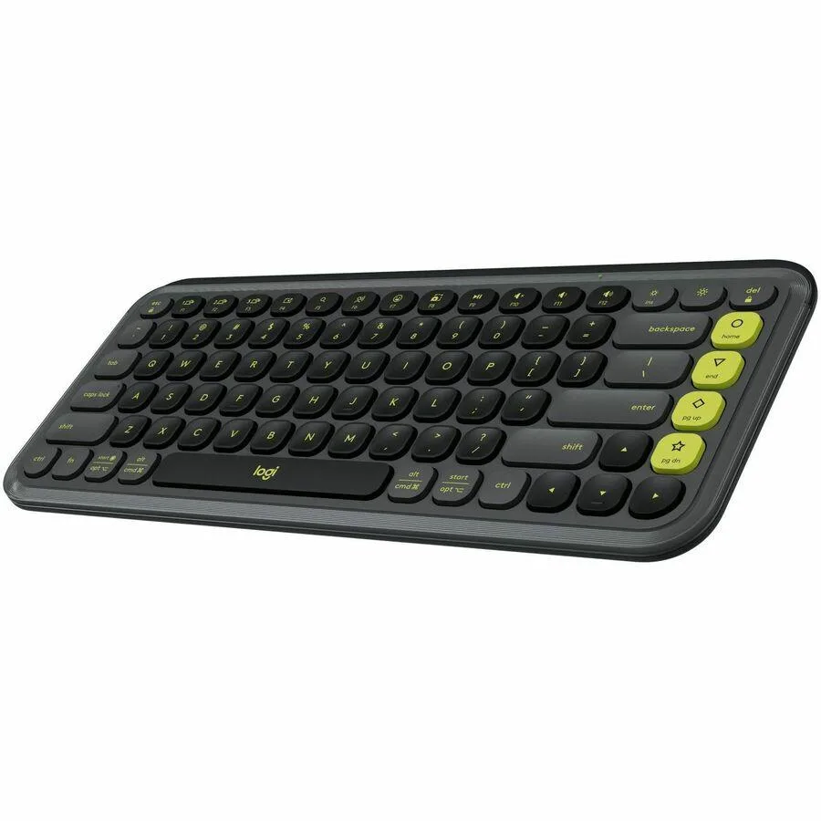 Logitech Logitech POP Icon Keys Compact Keyboard Graphite Green 920-013143 — product photo