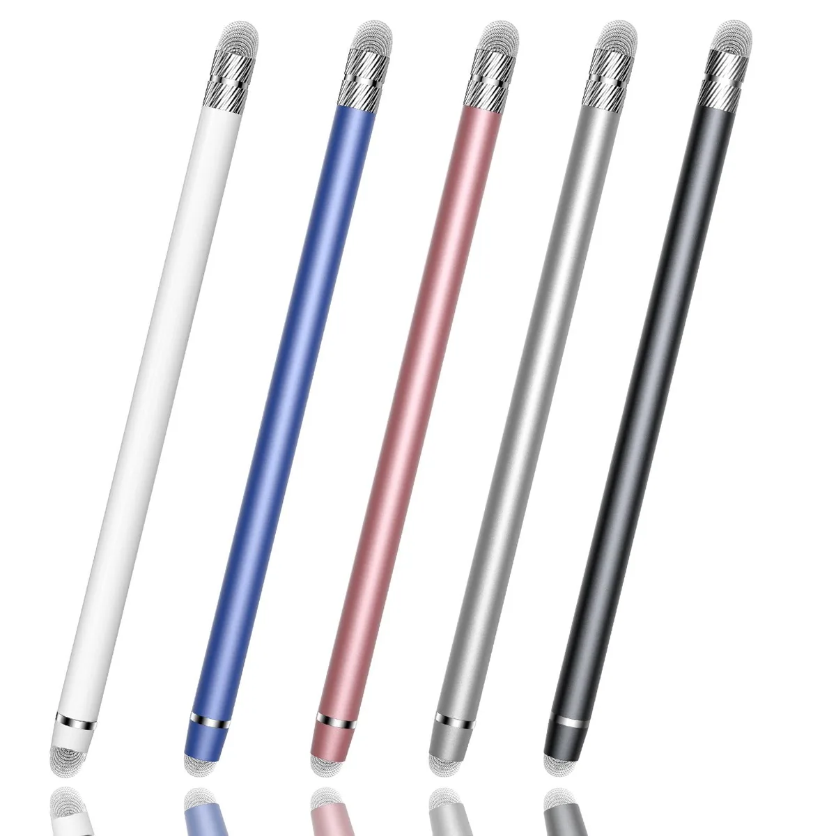 YITIAOXIAOYU 5 PCS Stylus Pen 2-in-1 .2/.3 in tips — product photo