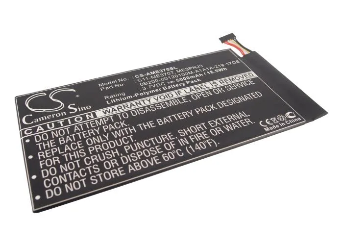 Cameron &amp; Co Cameron &amp; Co DS-CS-AME370SL Li-Polymer Battery 5000mAh 3.7V Black — product photo