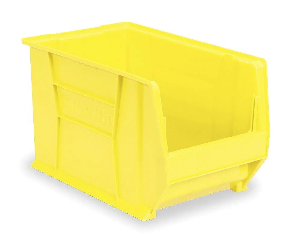 Akro-Mils Akro-Mils 30282 Yellow Super Size Bin 20"L x 12-3/8"W x 12"H — product photo