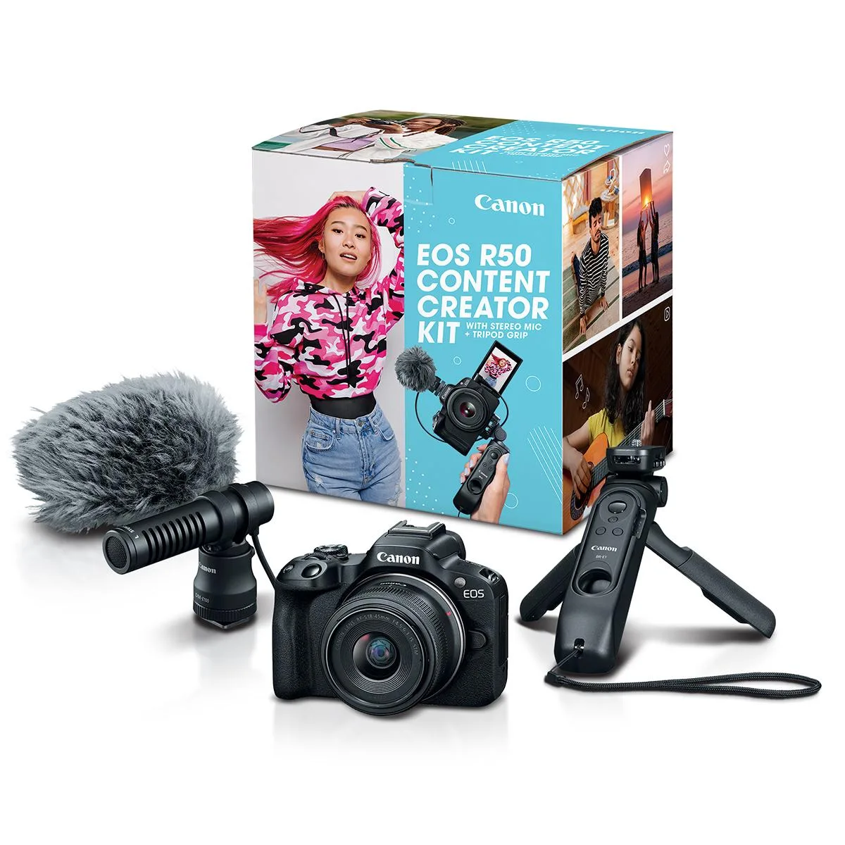 Canon Canon EOS R50 5811C059 compact mirrorless camera — product photo
