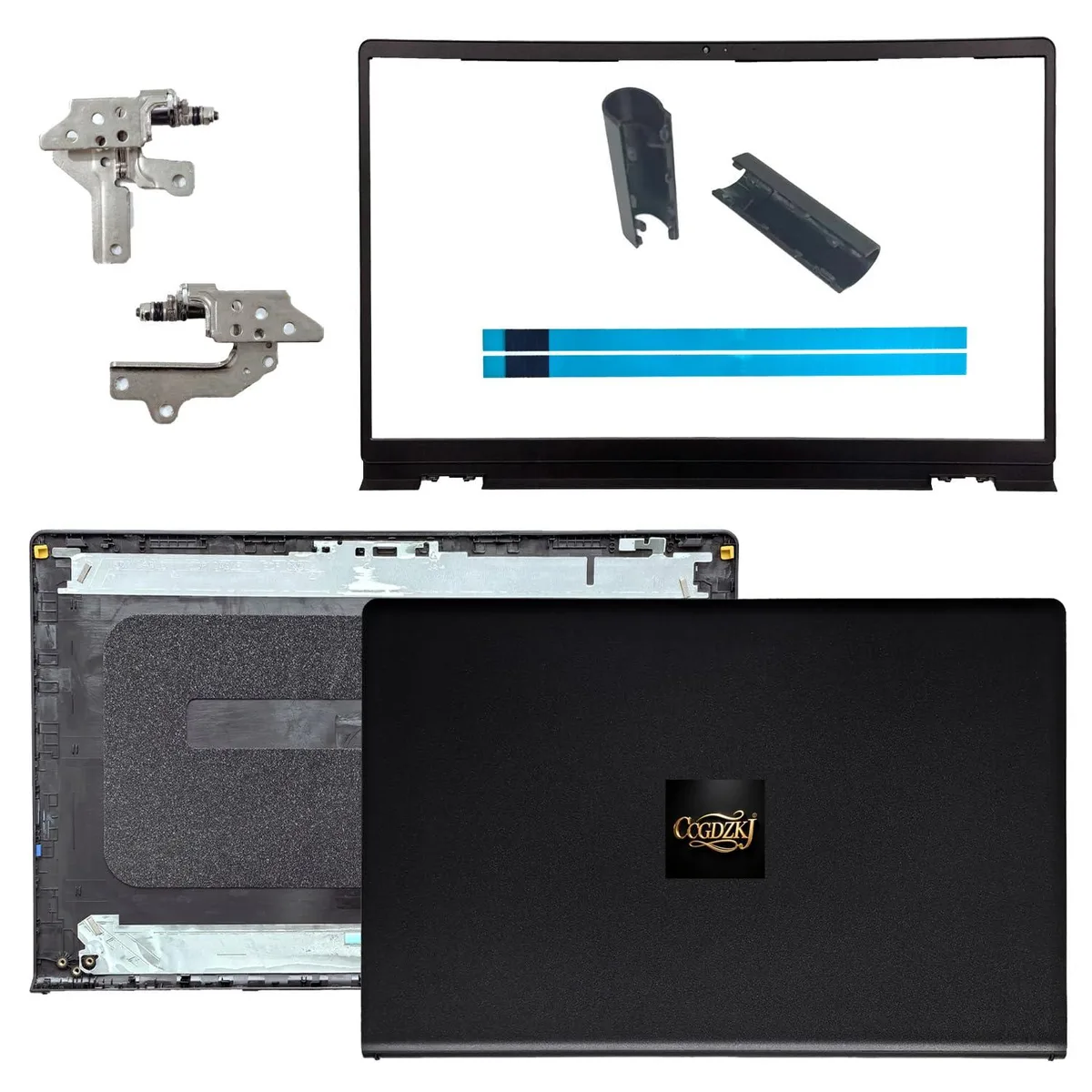  CCGDZKJ LCD Back Cover Kit Black Dell Inspiron 15 3510 3511 3520 3530 — product photo