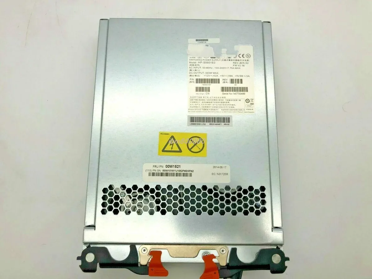 Supersuperuncle Supersuperuncle 585W Server Power Supply for IBM DS3500/DS3512 69Y0200 00W1521 00W1182 — product photo