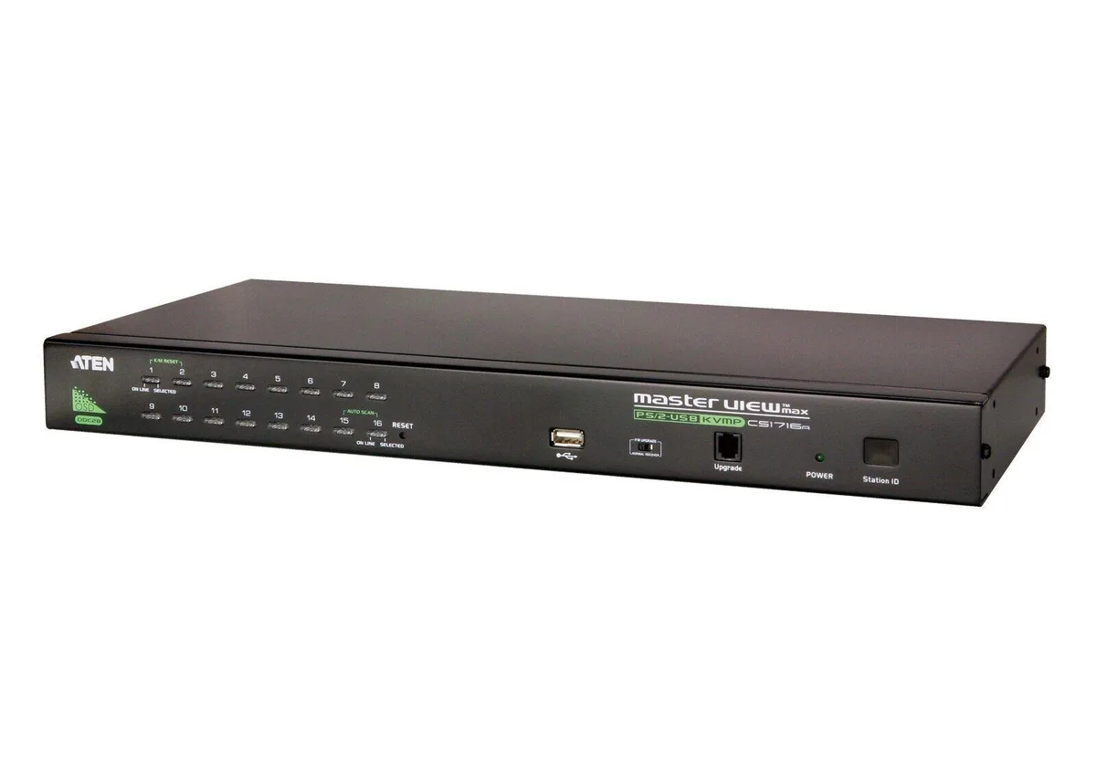 Aten Technology Aten CS1716A 16-Port PS/2-USB VGA KVM Switch with Daisy-Chain Port — product photo