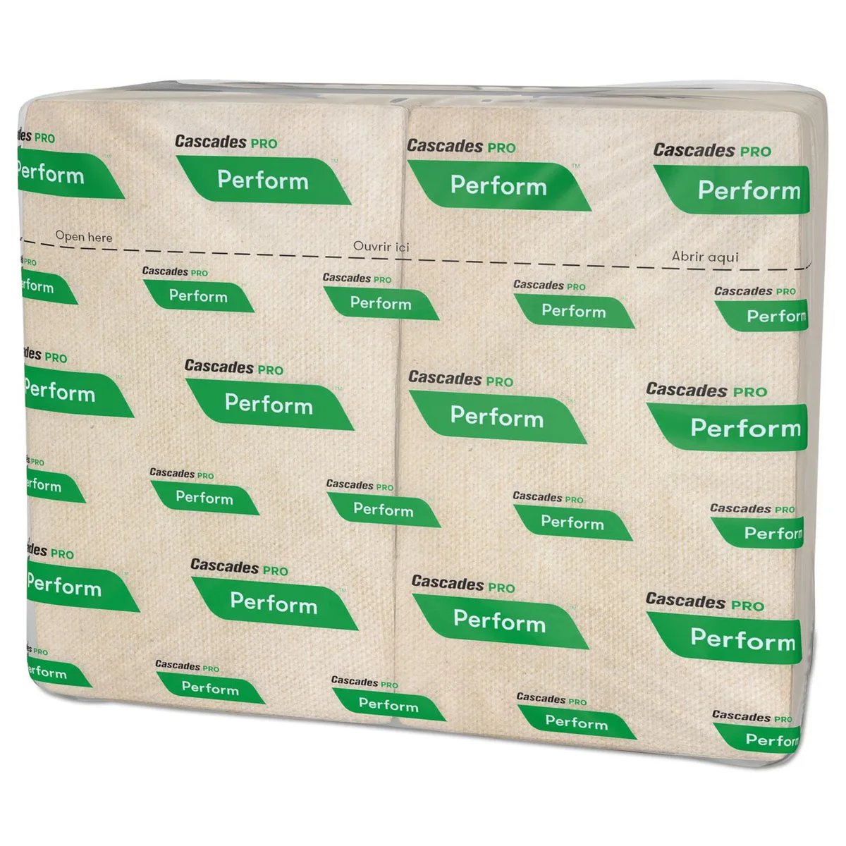 Cascades Tissue Group Cascades Tissue Group PRO Perform Interfold Napkins 1-Ply T411 6016/Carton — product photo
