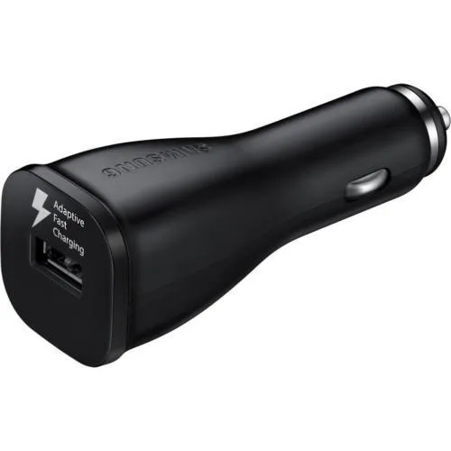 SAMSUNG SAMSUNG Fast Charge Car Charger Black — product photo
