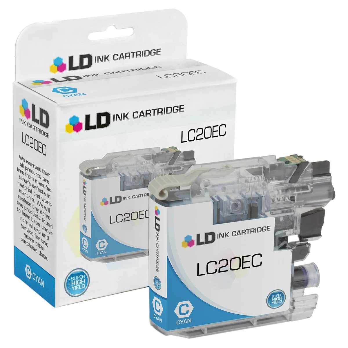 LD Products LD Products LC20EC Super High Yield Cyan Ink Cartridge — product photo
