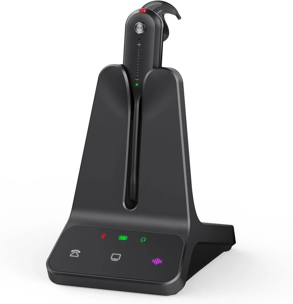 Yealink Network Technology Co., Ltd Yealink Network Technology Co., Ltd 1208711 WH63 E2 Teams Convertible DECT Wireless Headset — product photo