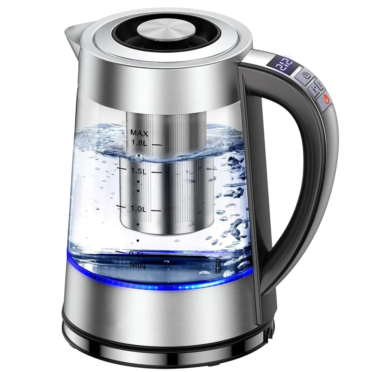  QSLKING ME-L1518 1.8L 1500W Electric Kettle with Temperature Control — product photo