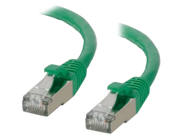 Cables To Go Cables To Go 00836 14 ft Cat6 Shielded Network Ethernet Cable Green — product photo