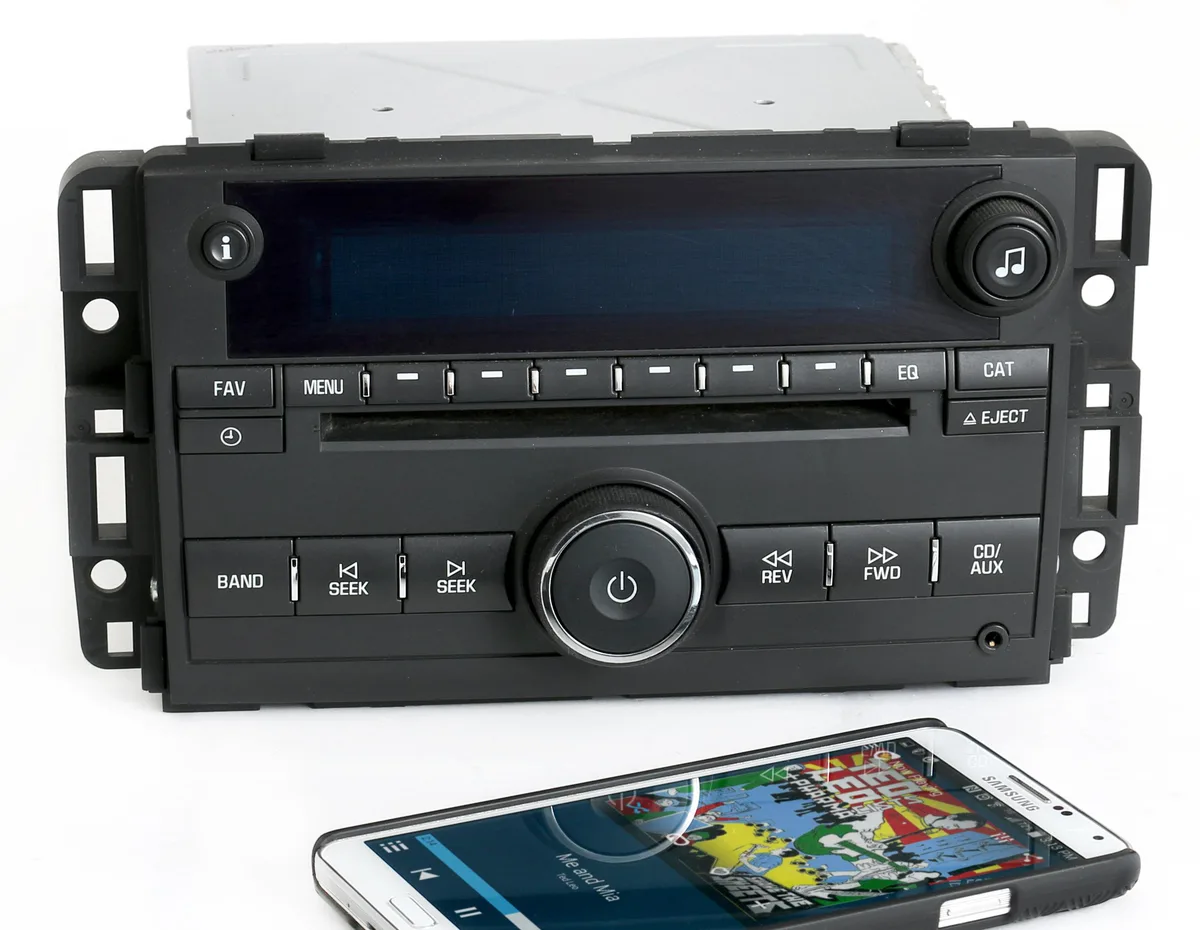 1 Factory Radio 1 Factory Radio 15887275 AM FM CD receiver Bluetooth 2006 Impala Monte Carlo — product photo
