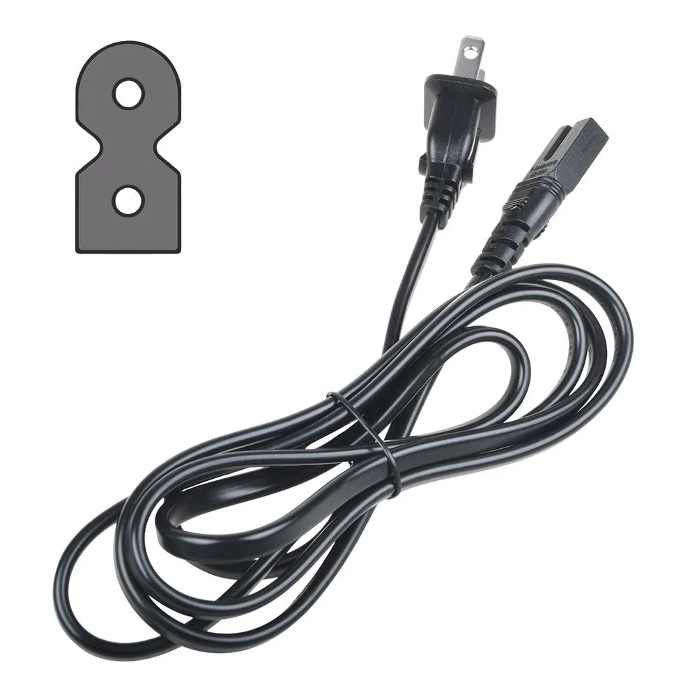 ABLEGRID ABLEGRID 5ft 2-Prong Polarized Power Cord 1.5M — product photo