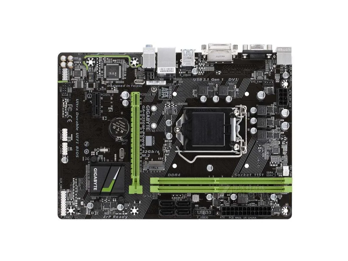GIGABYTE GIGABYTE B250M-Power LGA 1151 Intel B250 DDR4 Micro ATX Motherboard — product photo
