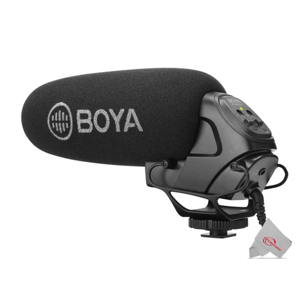 BOYA Audio BOYA Audio BY-BM3031 Supercardioid Shotgun Microphone with Cold Shoe — product photo