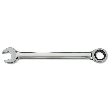 Chrome ratcheting box-end wrench 1-3/4 inch head 24 inch length