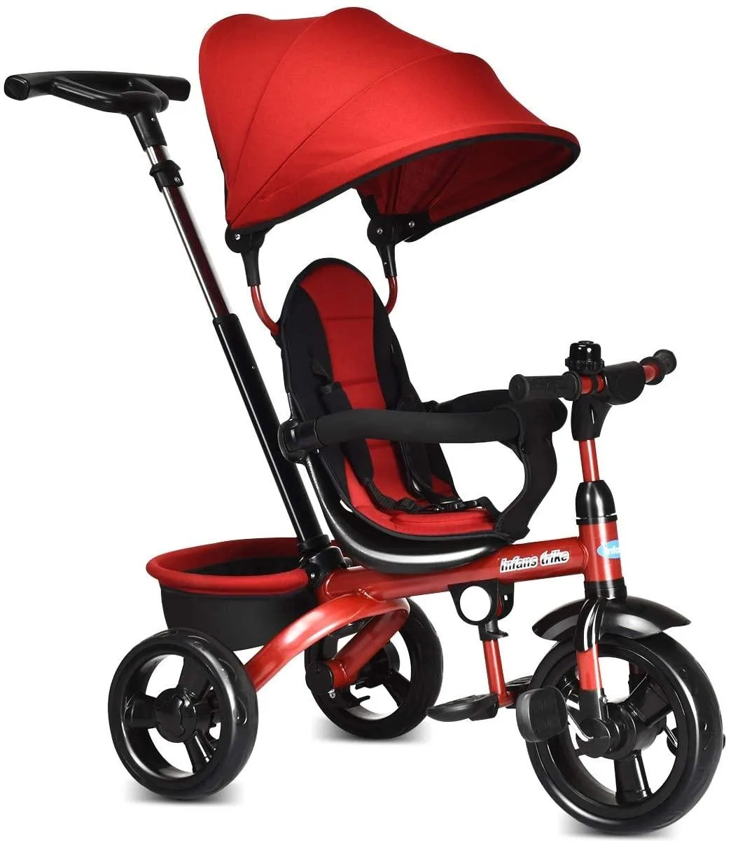 SlickBlue SlickBlue 4-in-1 Kids Tricycle Red — product photo